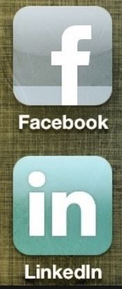 Facebook and LinkedIn